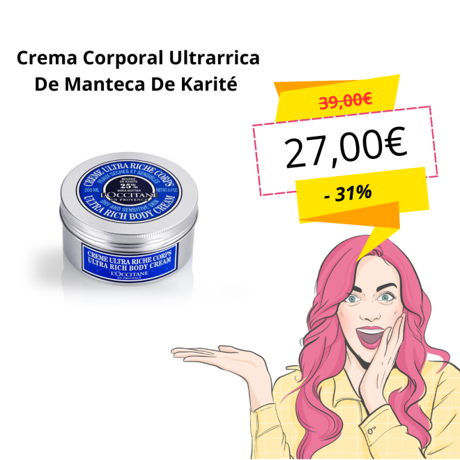 L’OCCITANE – Crema Corporal Ultrarrica De Manteca De Karité